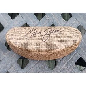 Maui Jim Large Sunglass Clam Case Only NO Sunglasses